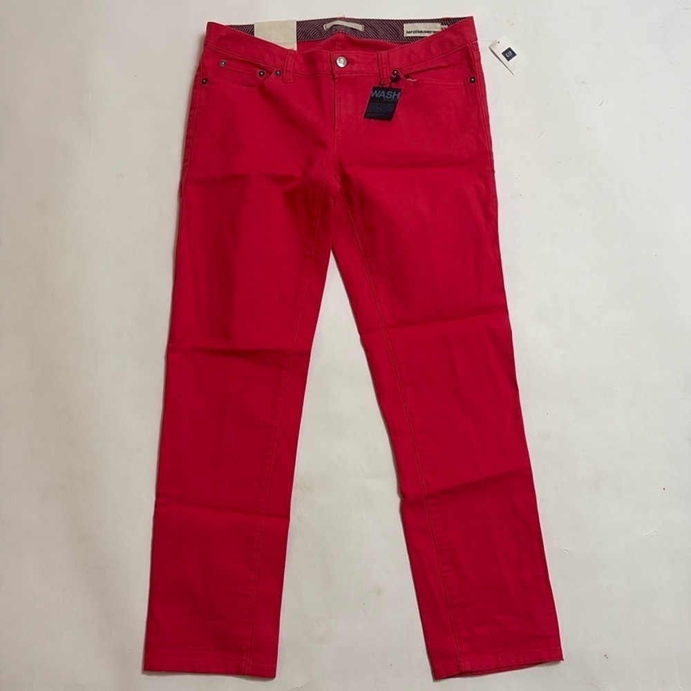 NWT GAP low rise skinny/straight jeans - Picture 1 of 7
